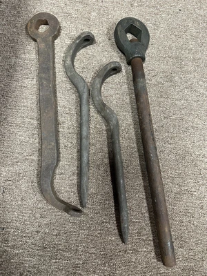 $99 • Buy Fireman Tools Wrenches Fire Hydrant Lot