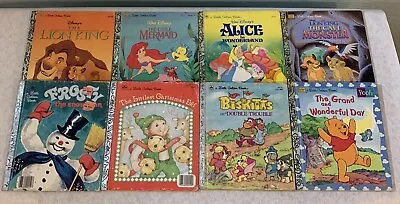 Vintage Little Golden Books - Lot Of 8 Children’s Books 50’s-1996 • $12