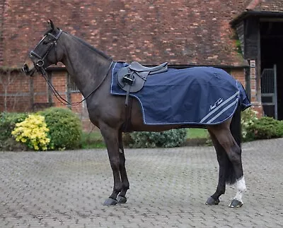 Mark Todd Waterproof Exercise Sheet Navy Size 5'0 - Fits Rug Size 6'9-7'0 • £27.99