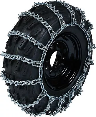 $279.99 • Buy Quality Chain ATV-A-2 5.5mm V-Bar Link Tire Chains Snow Traction ATV Quad UTV