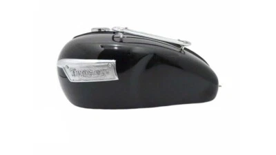 $248 • Buy Triumph T120 Bonneville 3.5 Gallon Black Painted Petrol Fuel Gas Tank |Fit For