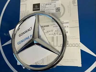 Genuine Mercedes Benz R171 SLK350 SLK55 AMG Grille Emblem Star OE 1718880086 • $64.90