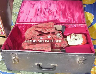 Professional Full Size VENTRILOQUIST DUMMY Lined & Padded Carrying/Storage Case • $299.99