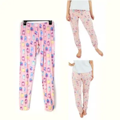 Nite Nite By Munki Munki Womens Lets Get Fizzical Pajama Pants Size XS New • $10.89