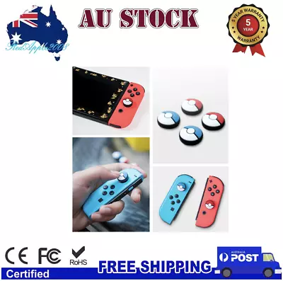 2/4x For Nintendo Switch OLED Lite Thumb Grip Silicone Cover Case Joystick Caps • $5.95