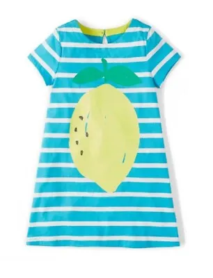£7.95 • Buy Mini Boden Girls Tunic Dress 18 24 Months Lemon Tunic Summer Beach Jersey NEW