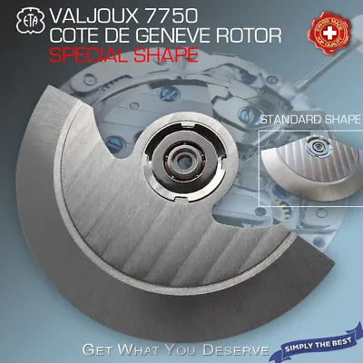 $49 • Buy Oscillating Weight, Special Shape Cdg Rotor - Fit Valjoux 7750 Family