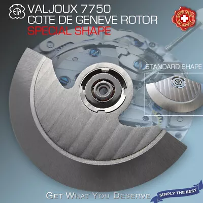 Oscillating Weight Special Shape Cdg Rotor - Fit Valjoux 7750 Family • $39