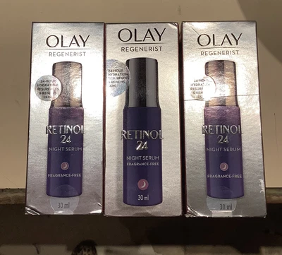 $52 • Buy 3/x Olay Regenerist Retinol 24 Night Serum-fragrance Free-new-free Delivery