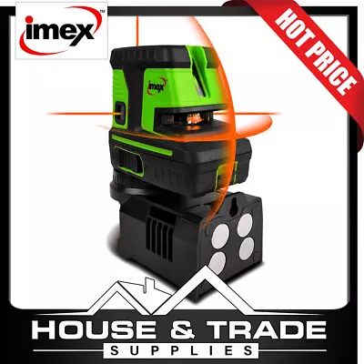 Imex Laser Level 5 Dot 2 Line Red Beam 55m Magnetic Base Series 111 LX25P • $435