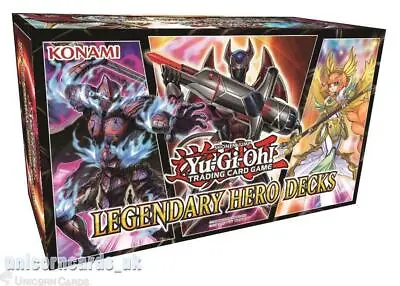 YuGiOh! Legendary Hero Decks :: 3 Unique 50-Cards Decks :: Brand New And Sealed! • £25.19