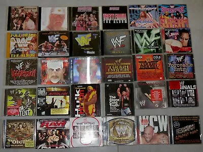 WWF WWE Music CD Set Bundle WrestleMania Slam Jam Duggan Audio Book Stone Cold • $30