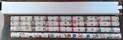 $31.05 • Buy Gaming Paper Dork Gift Wrap Lot (4) Unique Cartoon Christmas Wrap By Stan!