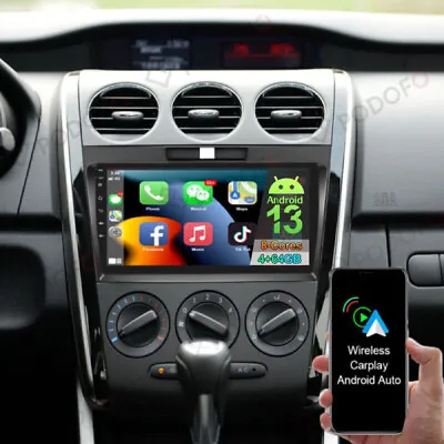 9  For Mazda CX-7 2007-2014 Car Stereo Radio Android 13 GPS NAVI CarPlay 4+64GB • $159.99