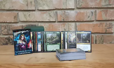 Magic 100 Card Commander Lot - Rares +Foils +Legendary +Booster Pack + Deckbox • $17.99