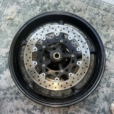 05 Yamaha Yzf R6 Front Wheel Rim Straight 2005 Rotors NICE!!!!! • $249