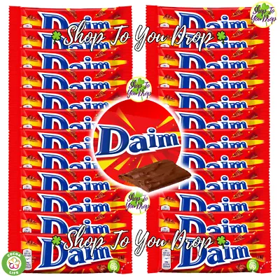 24 Bars Cadbury Daim 28g Dime Chocolate✨BB 06/2024✨ONLY £18.65✨🎁 • £18.65