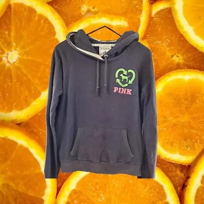 $15 • Buy Pink Hooded Sweatshirt With LoveLoveLove On The Back Size L