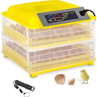 Large Egg Incubator Poultry Incubator Egg Hatcher Automatic 112 Eggs + Candler • £179
