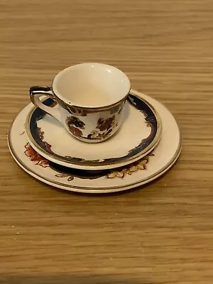 Miniature Antique Masons Mandalay Trio .. Cup Saucer & Plate • £12.99