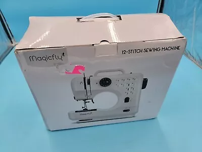 Magicfly Mini Sewing Machine For Beginner - 12 Stitch Dual Speed Portable • $12.99