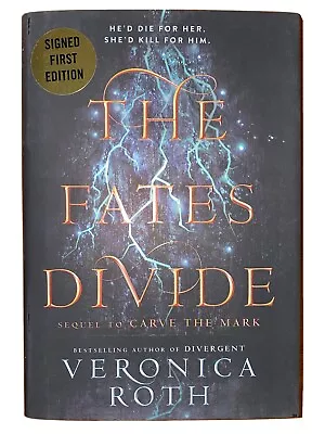 The Fates Divide By Veronica Roth (Hardcover) Signed 1st/1st • $30
