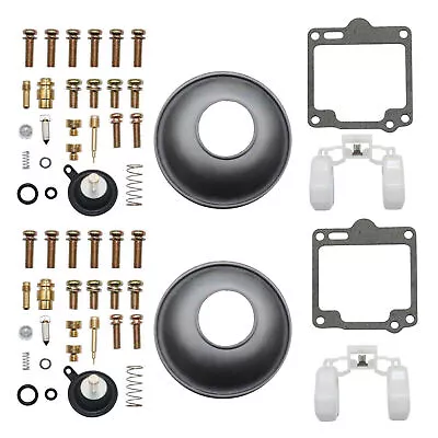 For Yamaha XV750 XV1100 XV 750 1100 Carb Diaphragm Float Carburetor Repair Kit • $17.59