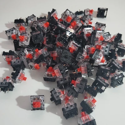 $22 • Buy Logitech GX Red Linear Switches (90pcs - Linear, 50g, 3pins) + Keycap Puller