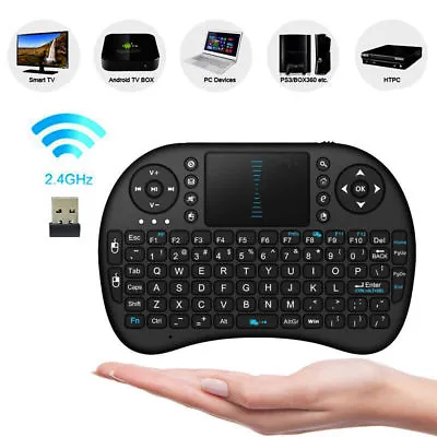 US Mini I8 Wireless Keyboard 2.4G With Touchpad For PC Android TV Kodi Media Box • $8.44