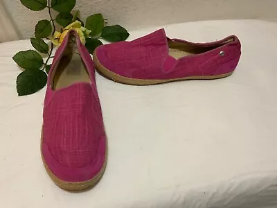 UGG Delizah Slip On Casual Loafers Flats Shoes Pink  Womens Size 11 M 1002886 • $32