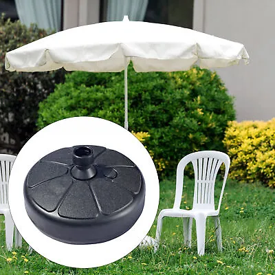 Umbrella Stand Base Sand Water Pod Patio Cantilever Beach Home Garden Outdoor • $32.89