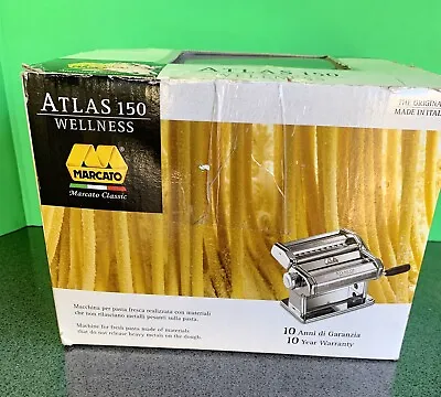 Marcato Atlas 150 Pasta Machine Made In Italy Includes Accessories • $65.99