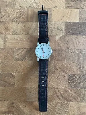 Mondaine Official Swiss Railway Watch Automatic White Face 33mm • $350