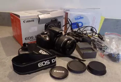 Canon EOS 350D Digital 8.0MP DSLR Camera EF-S 18-55mm Lens Kit • £49.95