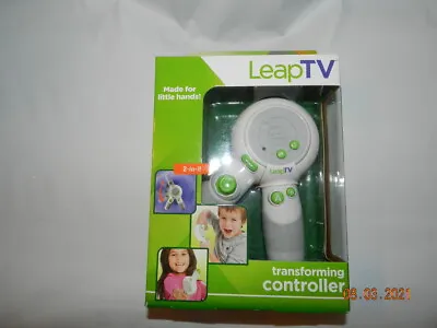 New LeapFrog LeapTV Transforming Wireless Controller Toy White Frog Easy Grip • $42.72