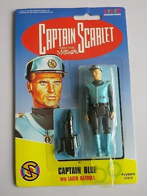 Captain Scarlet - Captain Blue Carded Figure • £15