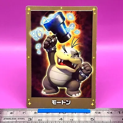 Morton Koopa Jr. Super Mario Bros Trading Card Nintendo Top TCG Japanese #734 • $11.99