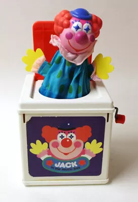 Vintage 1987 Mattel Jack-in-the-Box Clown • $19.85