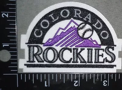Colorado Rockies Baseball Iron On Patch  • $3.59