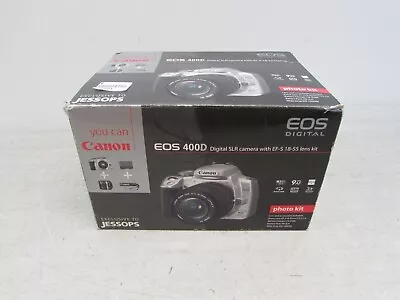 Canon EOS 400D Digital SLR Camera 18-55mm Lens With Box Tested & Working • £52