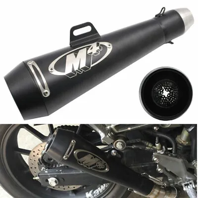 For Motorcycle Exhaust Muffler Pipe With DB Killer Slip On M4 Exhaust 51 Mm  • $39.90