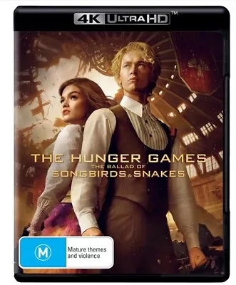 Hunger Games : Ballad Of Songbirds And Snakes (4K UHD Blu-Ray 2023) BRAND NEW • $32.99