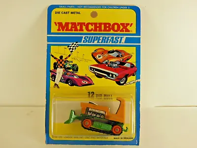 Matchbox Blisterpack # 12 Big Bull VARIATION OF CARD • $12