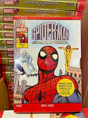 £4 • Buy Spider-man And His Amazing Friends Season 1 Episodes 1-13 2 Disc DVD New Sealed