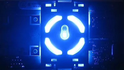 $34.79 • Buy Xbox 360 Bright Blue Ring Of Light / Rf Board Module - Replacement Power Button
