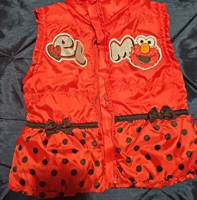 Elmo Puffer  Vest 3t • $3