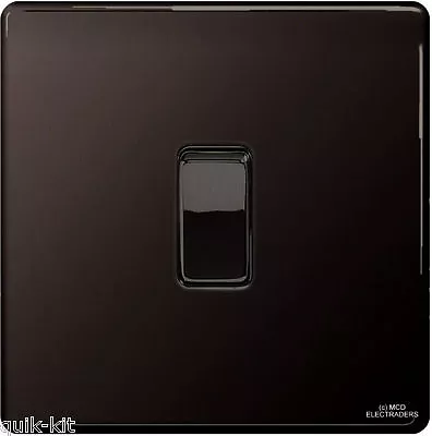 £9.70 • Buy BG Nexus Black Nickel Screwless Flatplate Switches & Sockets