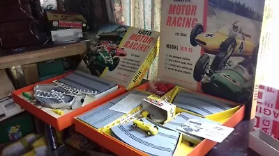 £12 • Buy 50s/60s Airfix Motor Racing Scale Model  X 2 BOXES SPARES OR REPAIR