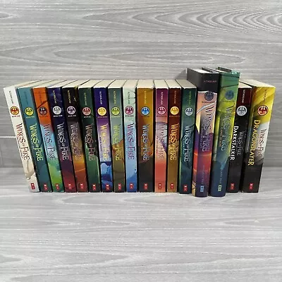 Wings Of Fire Books Lot Of 17 Complete 1-15 & 2 Legends Tui T. Sutherland *READ • $99.99