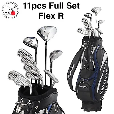 MAJESTY Golf Maruman Verity VGR Men 11 Pcs Full Set 10 Clubs + Bag Shaft Flex R • $957